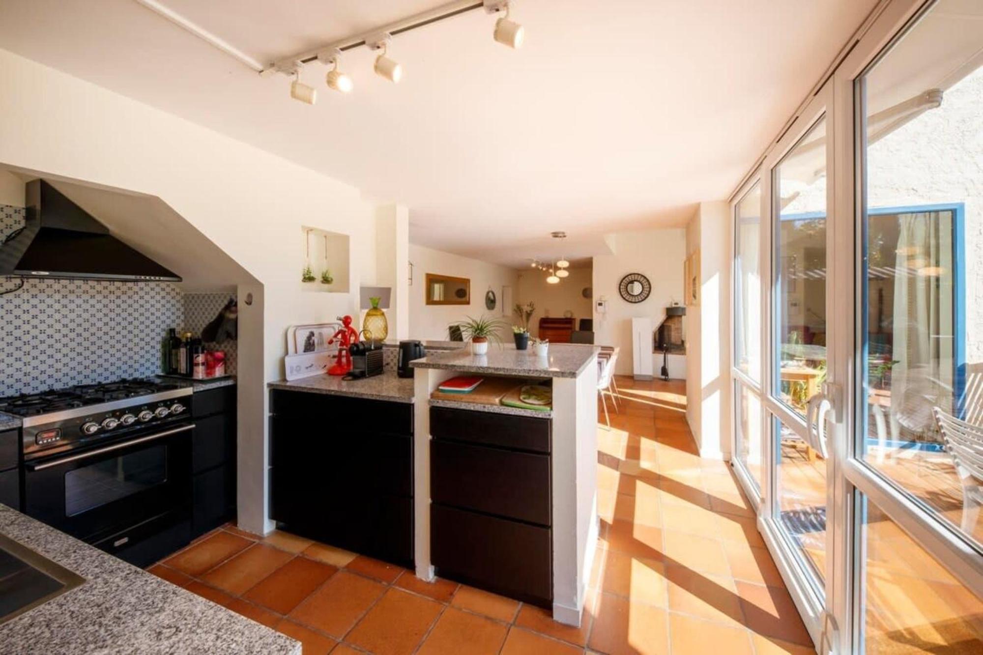 06V - Beautiful Villa With Spa Pool And Tennis Biot Exterior foto