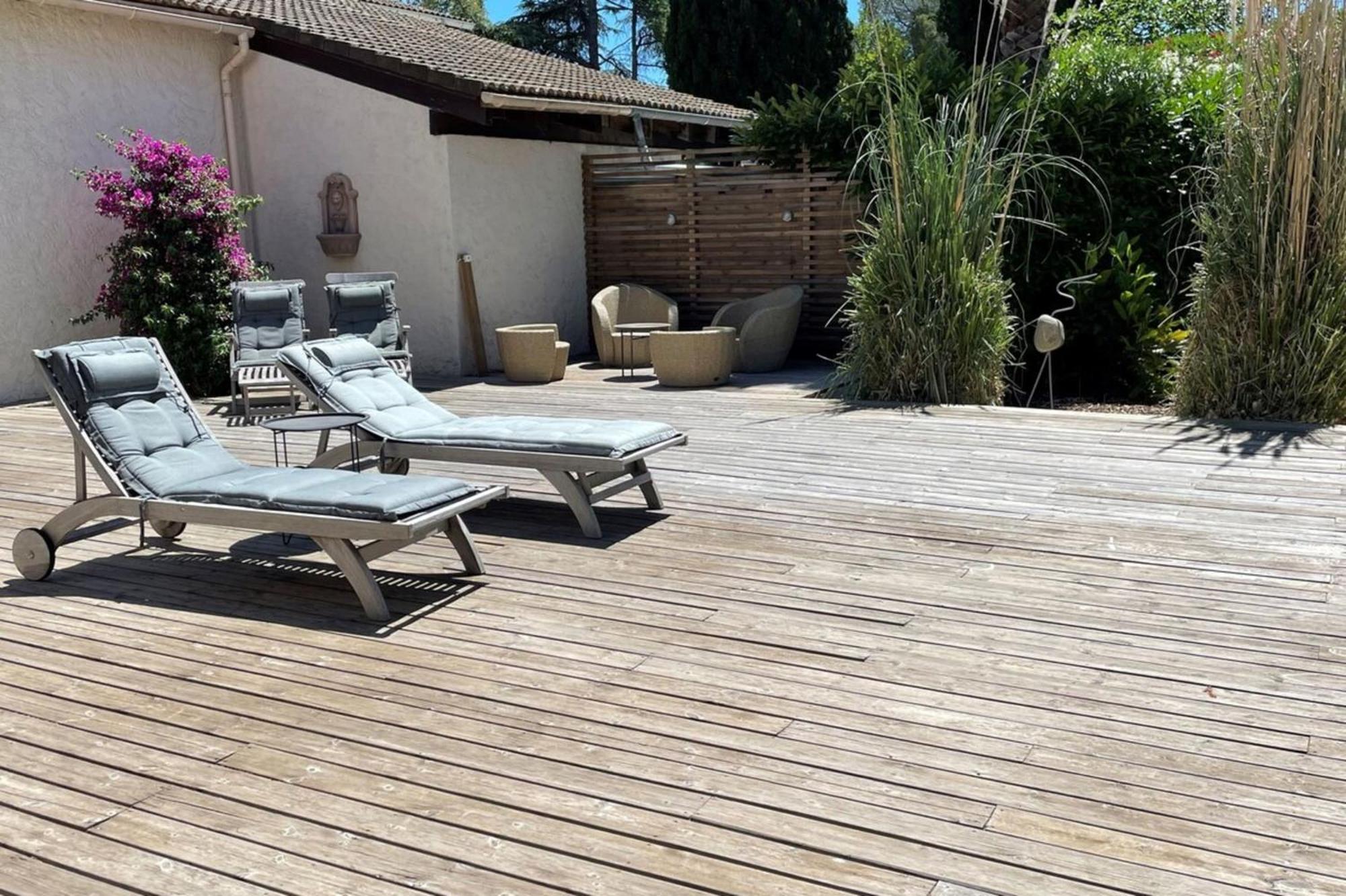 06V - Beautiful Villa With Spa Pool And Tennis Biot Exterior foto